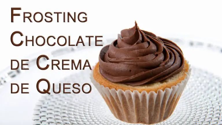 ▷ Frosting de chocolate con queso crema | Actualizado mayo 2023